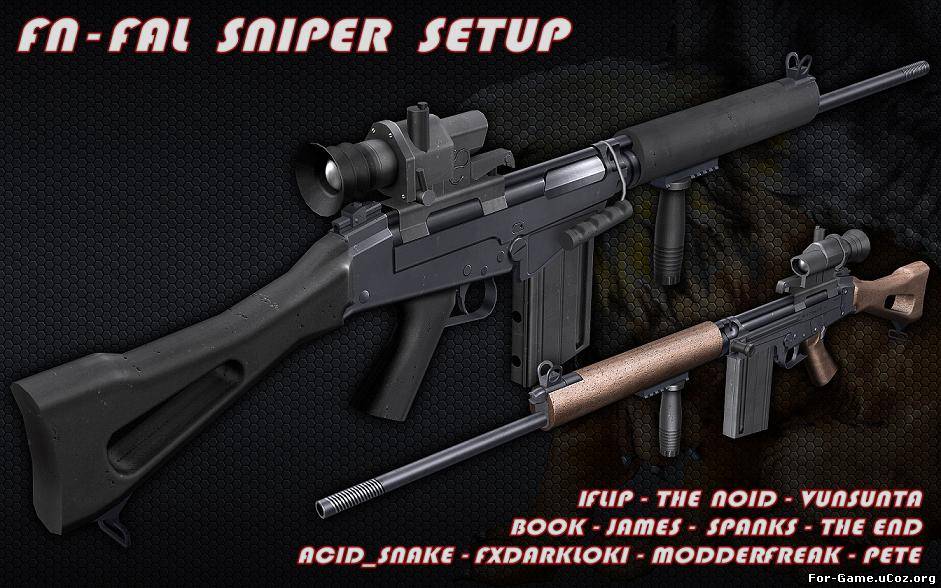 FN-FAL Sniper Setup