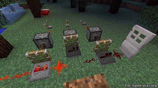 [1.8.1]Redstone block (repeters, that can be pushed by pistons)