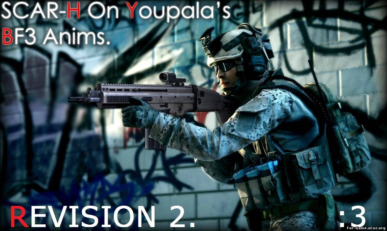 BF3 SCAR-H |Youpala's Anims|[Revision2]