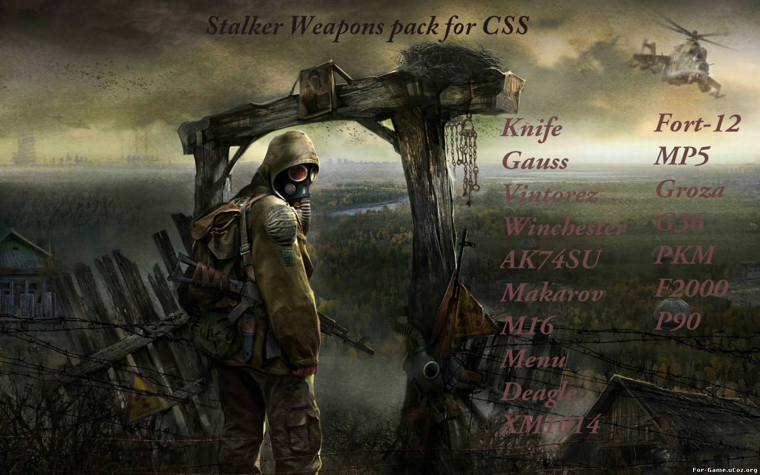 Stalker Weapons pack for CSS