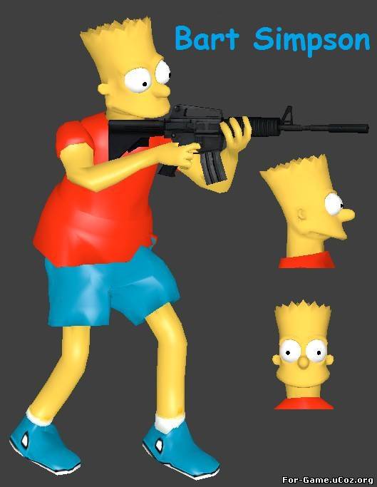 Bart Simpson Skin для CSS